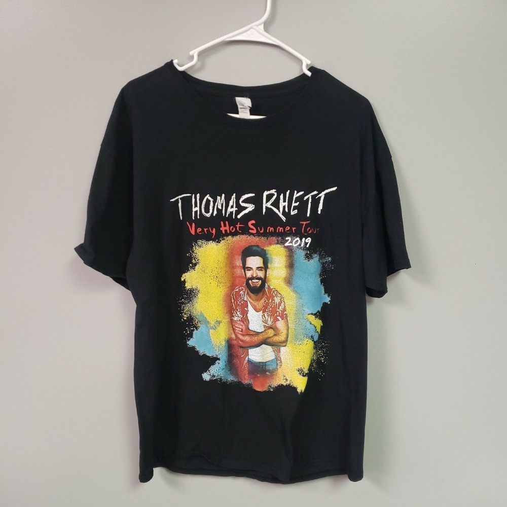 Thomas Rhett Very Hot Summer 2019 Tour T-Shirt  Black‎ XL